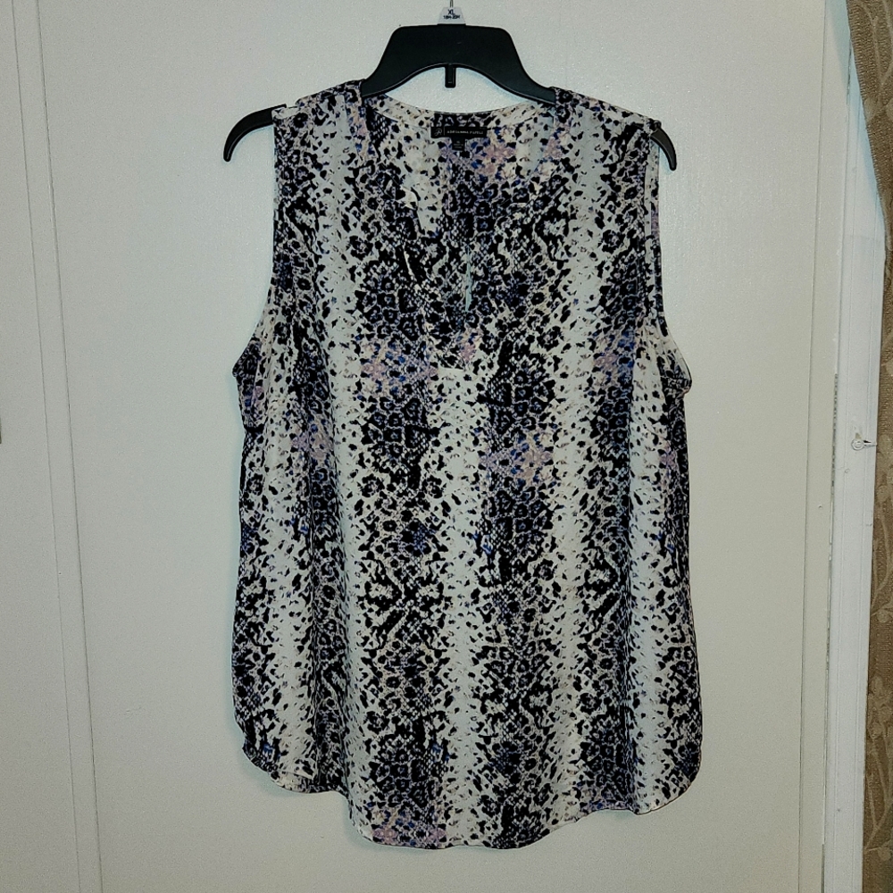 Adrianna Papell chiffon tank